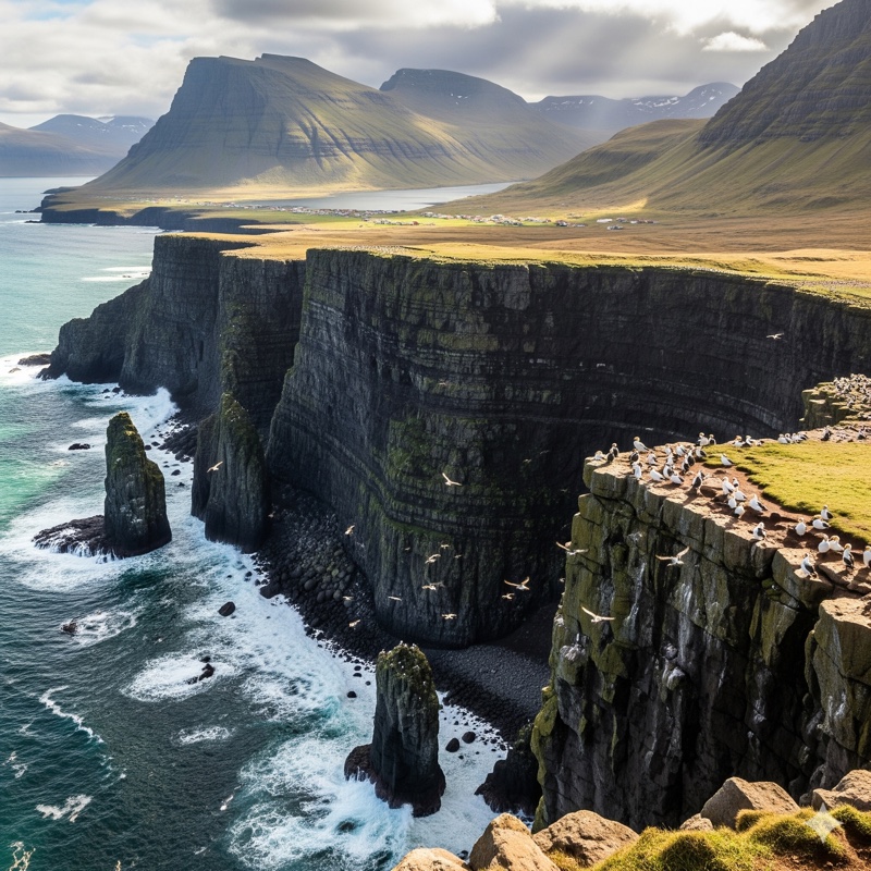 Poloostrov Západní fjordy a útesy Látrabjarg