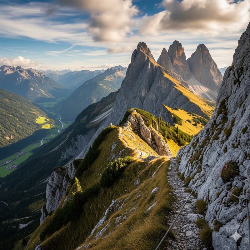 Fürstensteig a Drei Schwestern