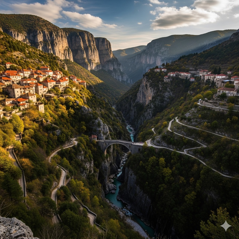 Zagori a soutěska Vikos