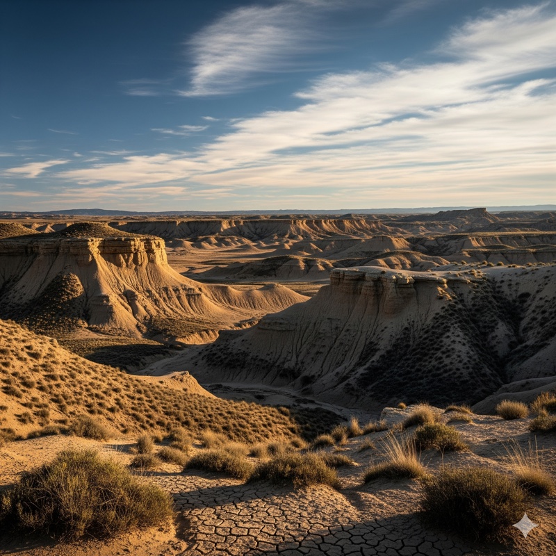 Polopoušť Bardenas Reales (Navarra)