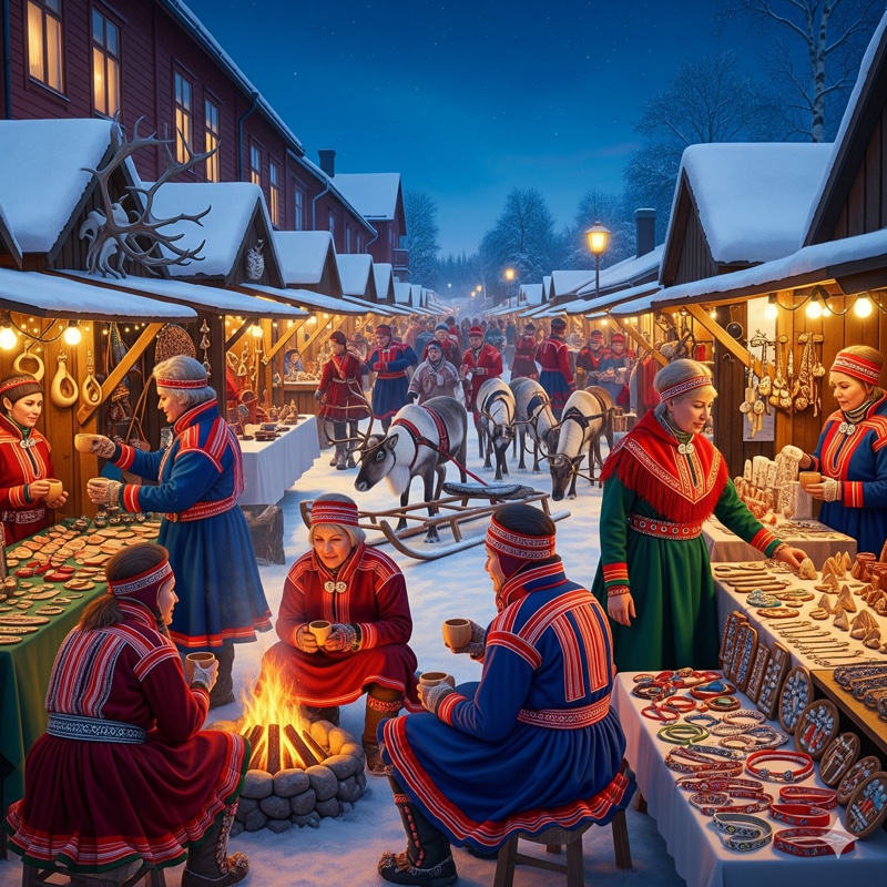 Jokkmokk a kultura Sámů