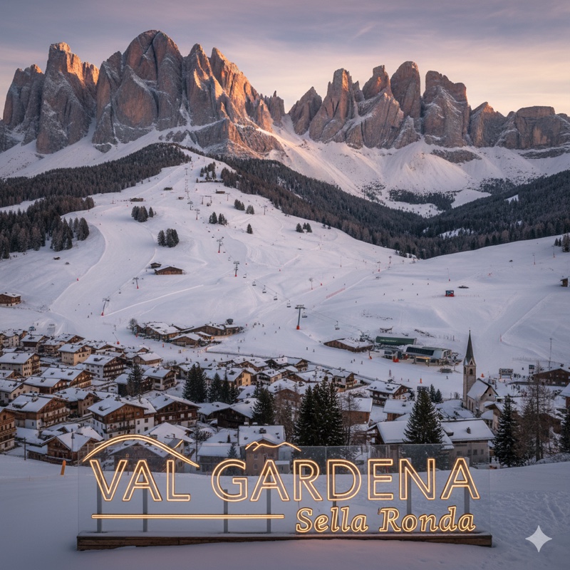 Val Gardena, Itálie: Srdce Dolomit a Sella Ronda